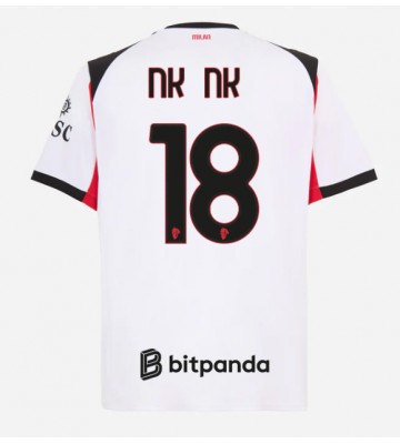 AC Milan Christopher Nkunku #18 Replik Auswärtstrikot 2025-26 Kurzarm
